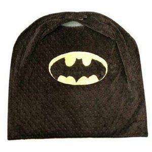 Batman Super Hero cape CHILD SIZE minky fabric